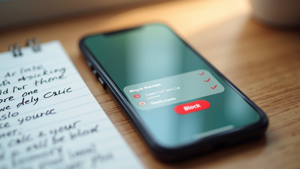 built in call blocking features