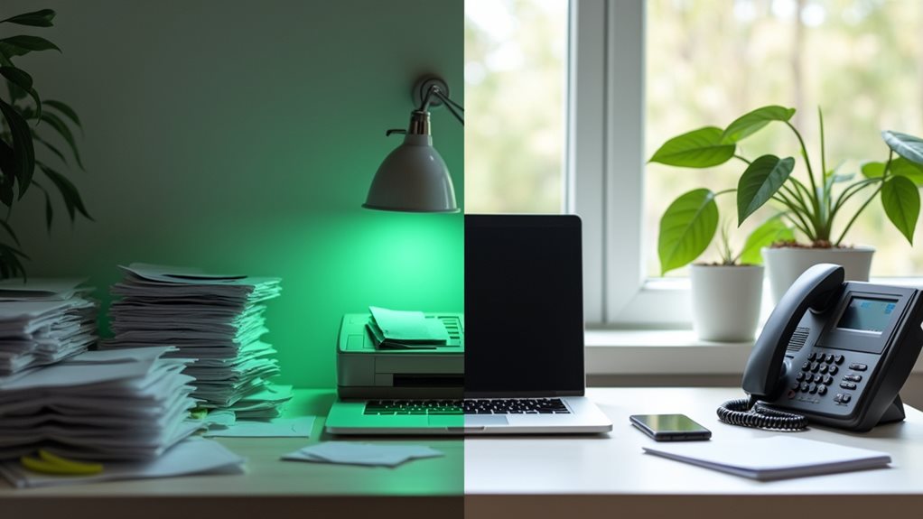 digital communication reduces waste