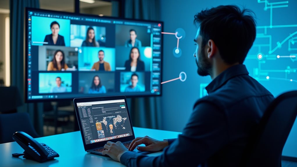 seamless communication through webrtc