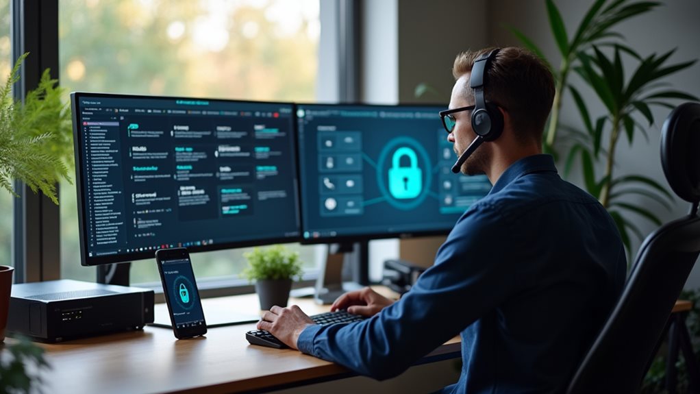 secure remote voip communications