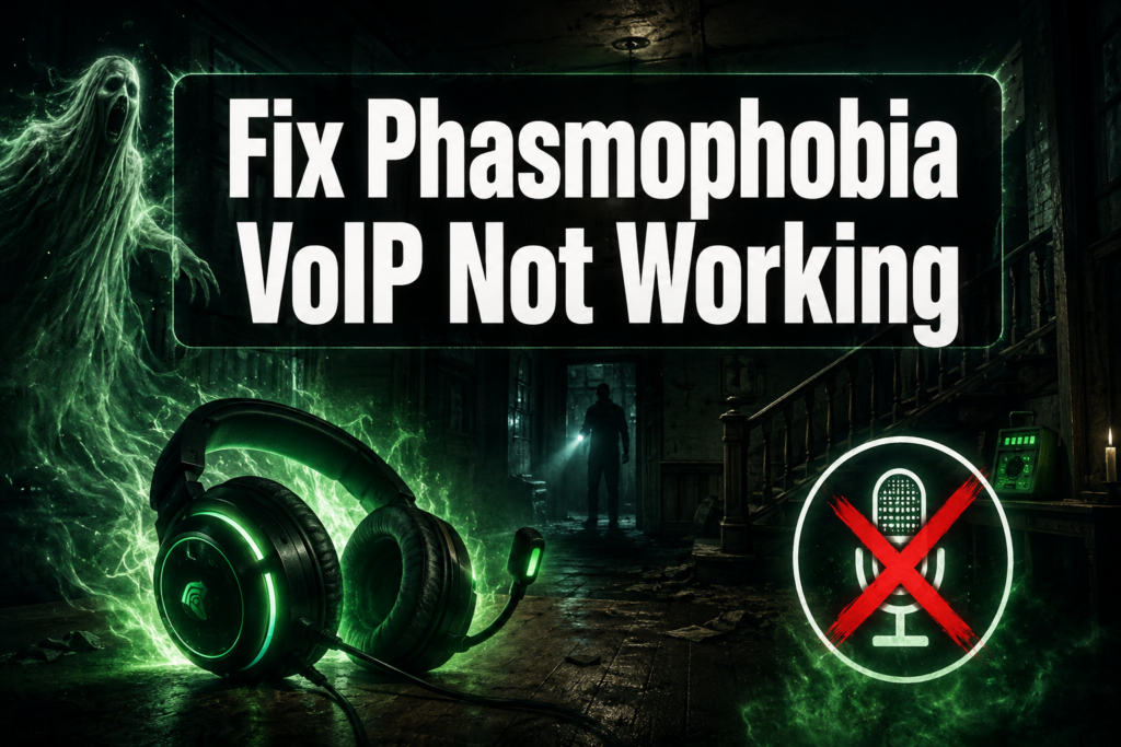 Phasmophobia VoIP Not Working Fixes: The Complete 2026 Troubleshooting Guide