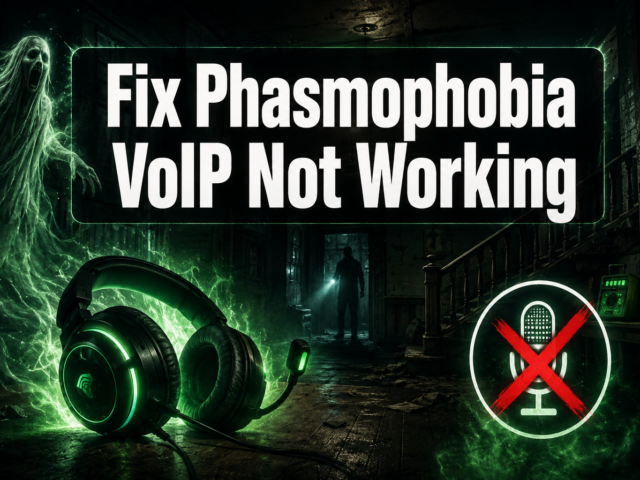 Phasmophobia VoIP Not Working Fixes: The Complete 2026 Troubleshooting Guide