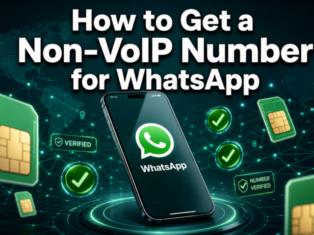 How to Get a Non-VoIP Number for WhatsApp: The Complete 2026 Guide