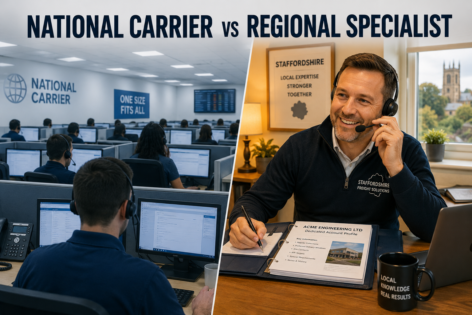 Regional Provider vs National Carrier: What's the Real Difference?