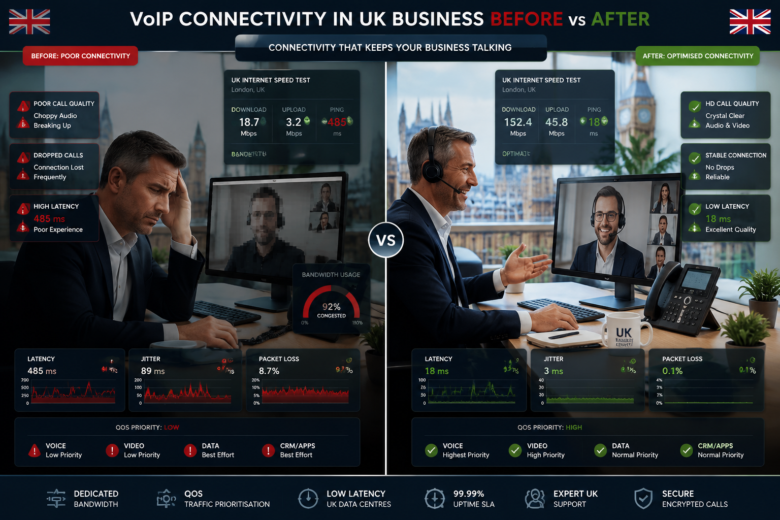 Why Your Internet Connection Matters More Than the VoIP Provider