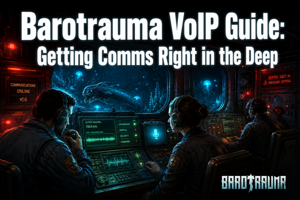 Barotrauma VoIP Setup Guide: Fix Voice Chat Issues 2026