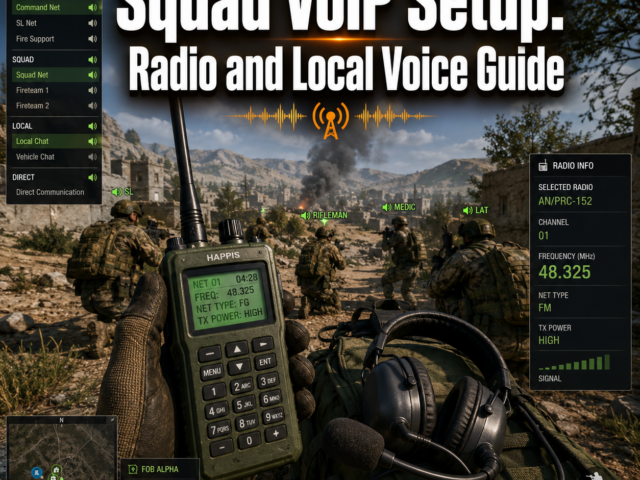 Squad VoIP Setup: Complete Radio & Local Voice Guide 2026