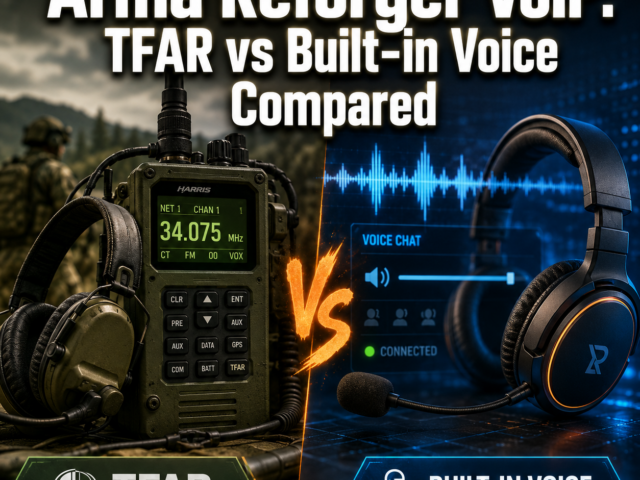Arma Reforger VoIP: TFAR vs Built-in Voice Compared