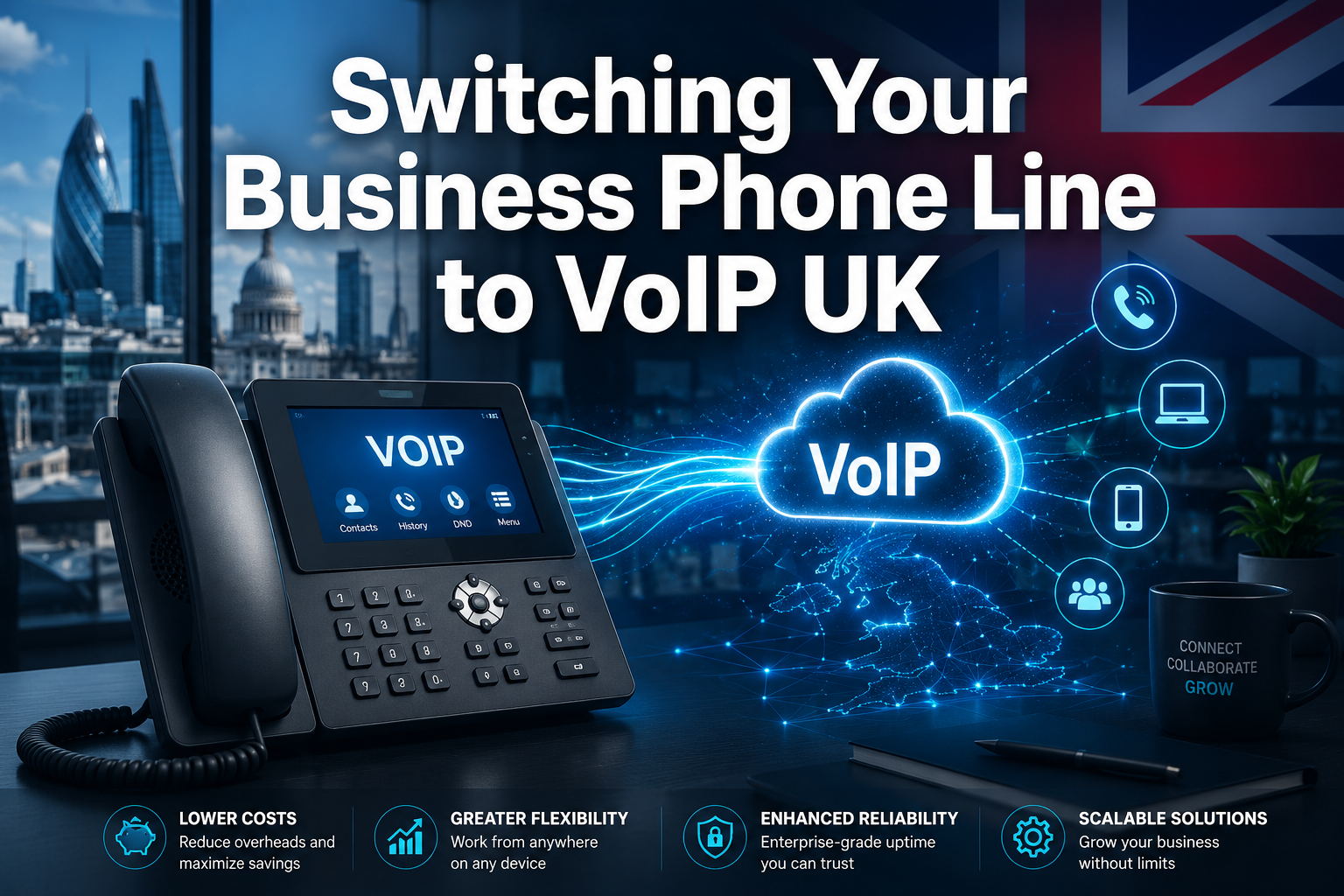 Switching Business Phone Line to VoIP UK: 2026 Guide